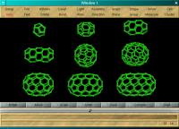 Image showing C20, C30, C40, C50, C60, C70, C80, C90 and C100 fullerenes