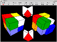 Image showing normal and weighted Voronoi tesselations